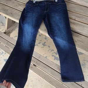 Buckle Women's Boot Cut Jeans BKE - Deep Indigo